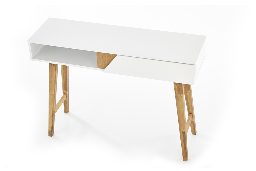 KN1 konsolka naturalny / biały (1p=1szt)