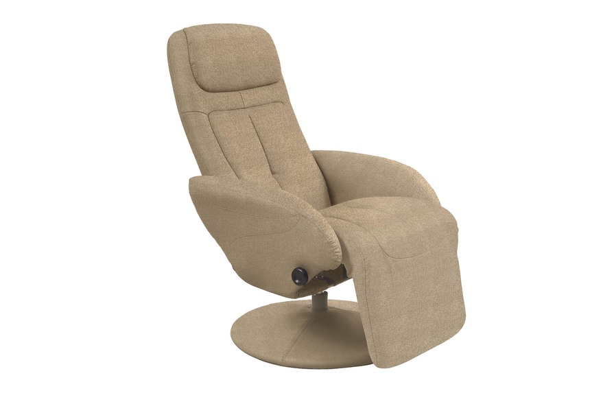 OPTIMA 2 recliner beżowy tkanina