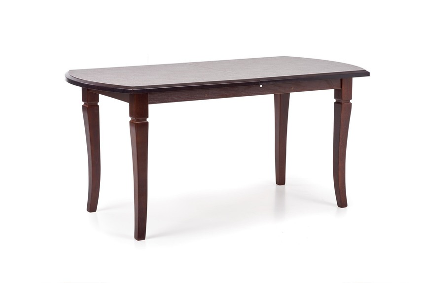 FRYDERYK 160/240 cm stół kolor ciemny orzech (160-240x90x74 cm)