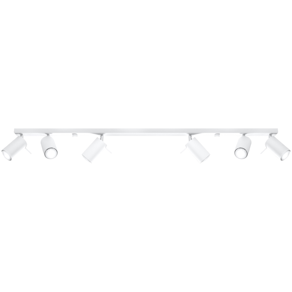 Plafon RING 6L biały