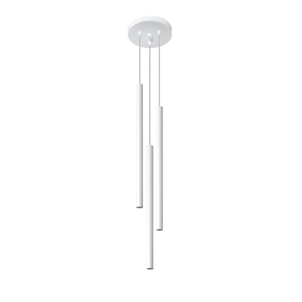 Lampa wisząca PASTELO 3P biała