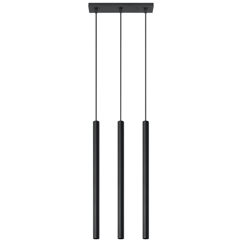 Lampa wisząca PASTELO 3 czarna