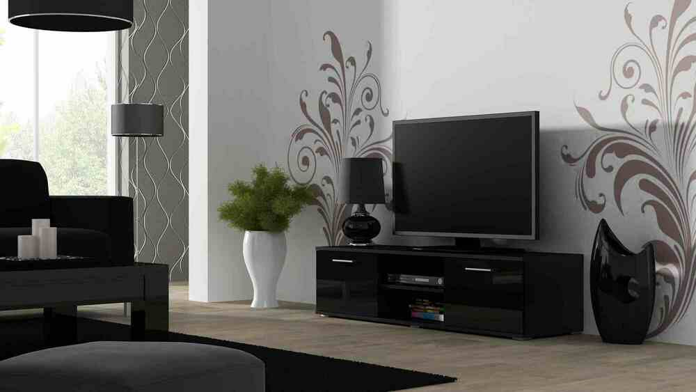SOHO RTV 140 CZARNY/CZARNY POŁYSK