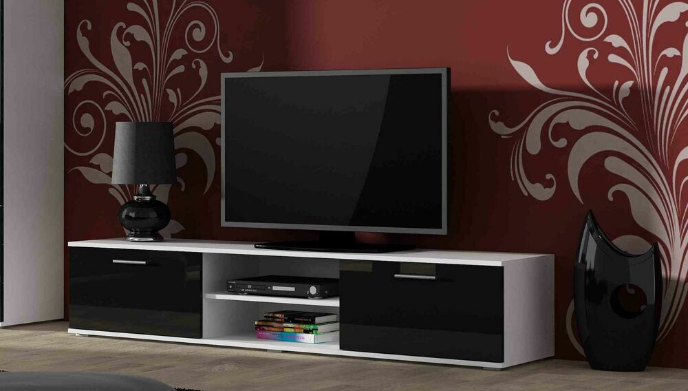 SOHO RTV 180 BIAŁY/CZARNY POŁYSK