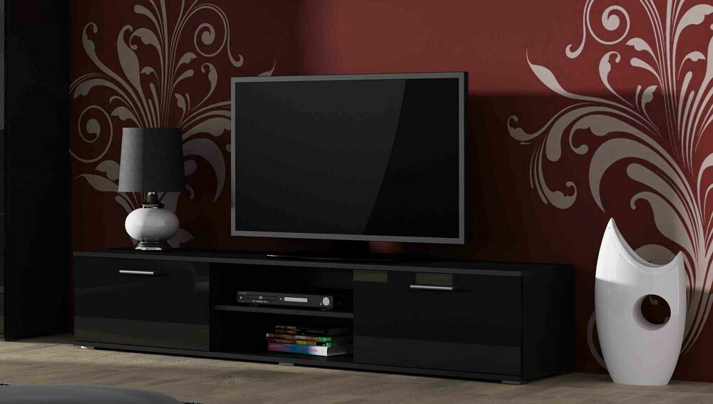 SOHO RTV 180 CZARNY/CZARNY POŁYSK