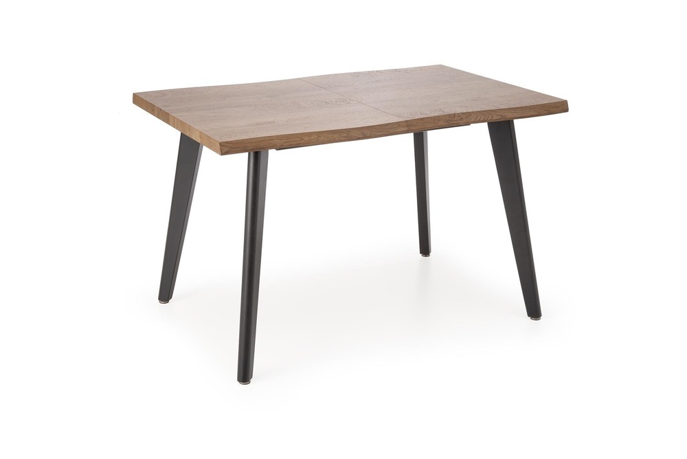DICKSON 2 stół rozkładany 150-210/90 cm, blat - naturalny, nogi - czarny (2p=1szt)