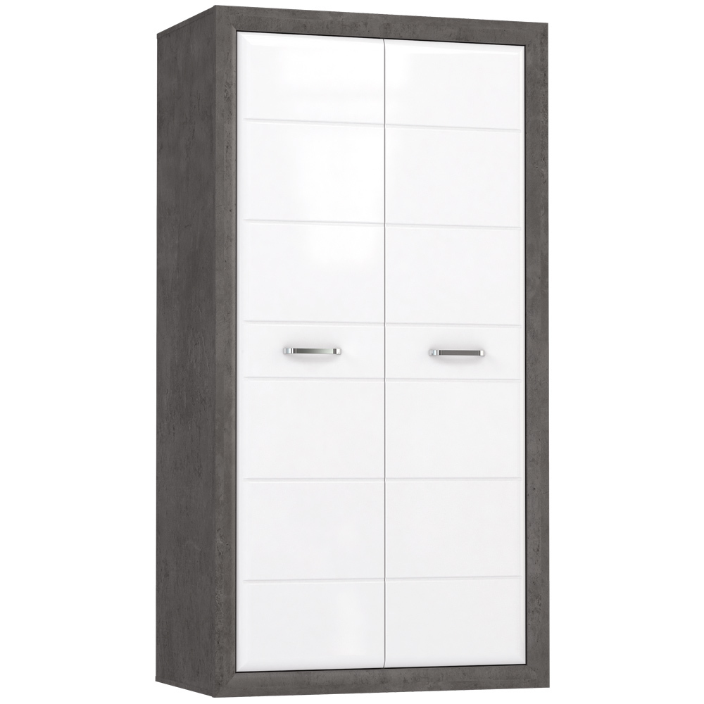LENNOX NEW Szafa ubraniowa 2D
