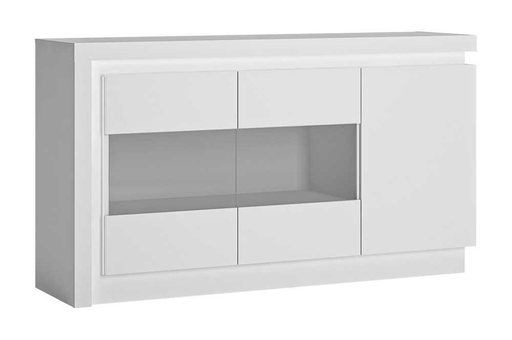 LYON BIAŁY komoda 3D