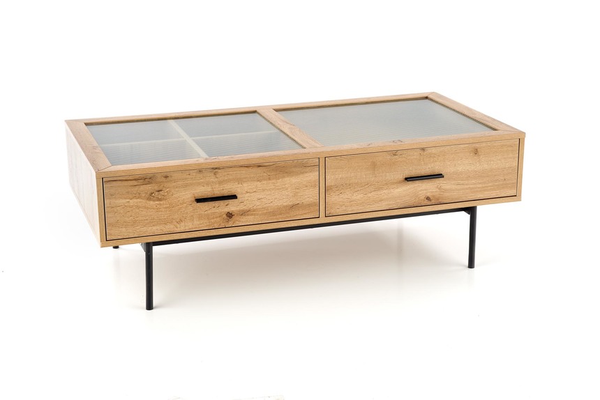 COSTANZA ława dąb naturalny/czarny (1p=1szt)