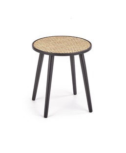 JAKARTA ława czarny / naturalny rattan (1p=1szt)