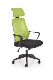 VALDEZ fotel pracowniczy zielony / czarny