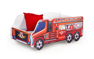 FIRE TRUCK łóżko wielobarwny (1p=1szt)