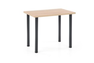 MODEX 2 90 stół kolor blat - dąb sonoma, nogi - czarny (2p=1szt)