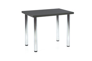 MODEX 90 stół kolor blat - antracyt, nogi - chrom (2p=1szt)