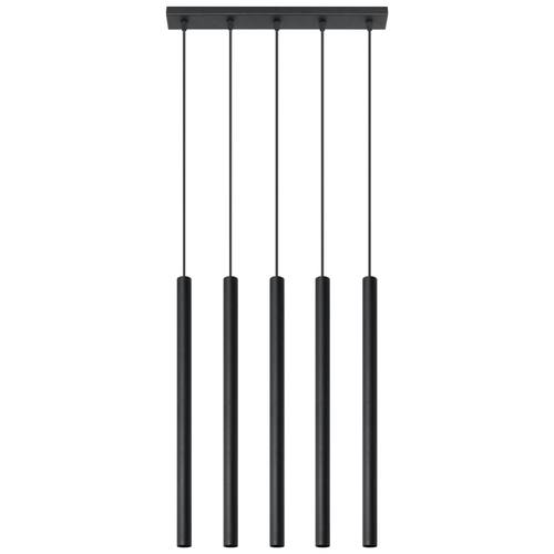 Lampa wisząca PASTELO 5 czarna