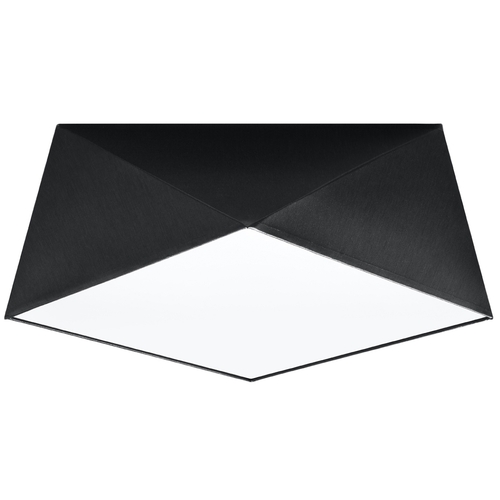 Plafon HEXA 35 czarny