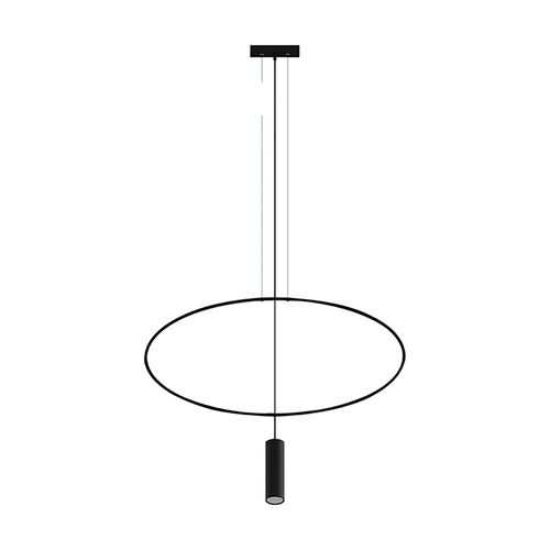 Lampa wisząca HOLAR 1 czarna