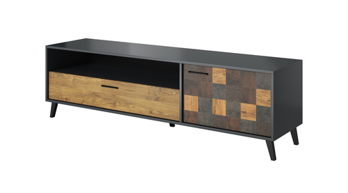 SOUL RTV180 antracyt/dekor alpineiche dunkel+aquare dance dark