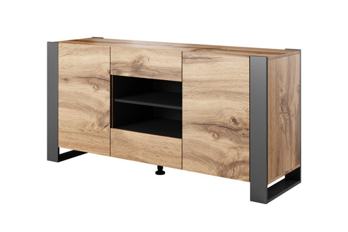 WOOD KOMODA WOTAN/ANTRACYT