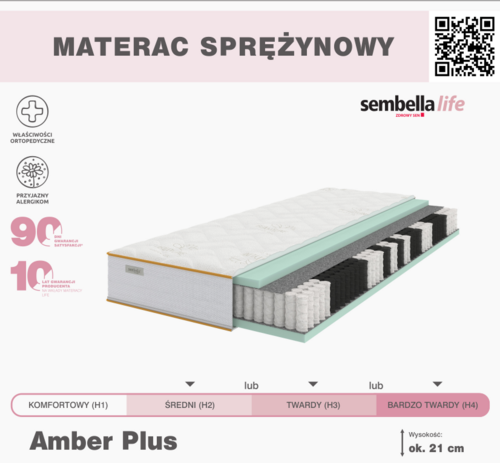 Amber plus 180/200