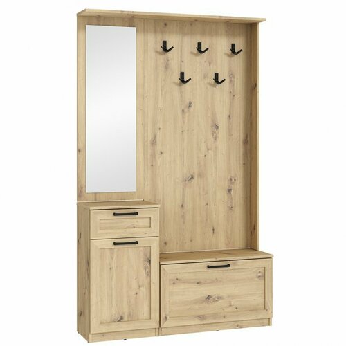 NIKD041 Przedpokój (dąb artisan)