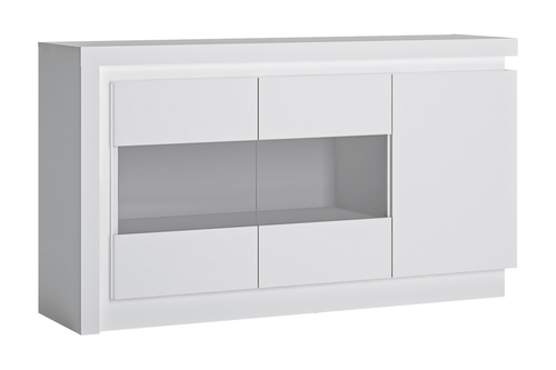 LYON BIAŁY komoda 3D