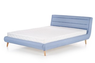 ELANDA 140 cm łóżko niebieskie (2p=1szt)